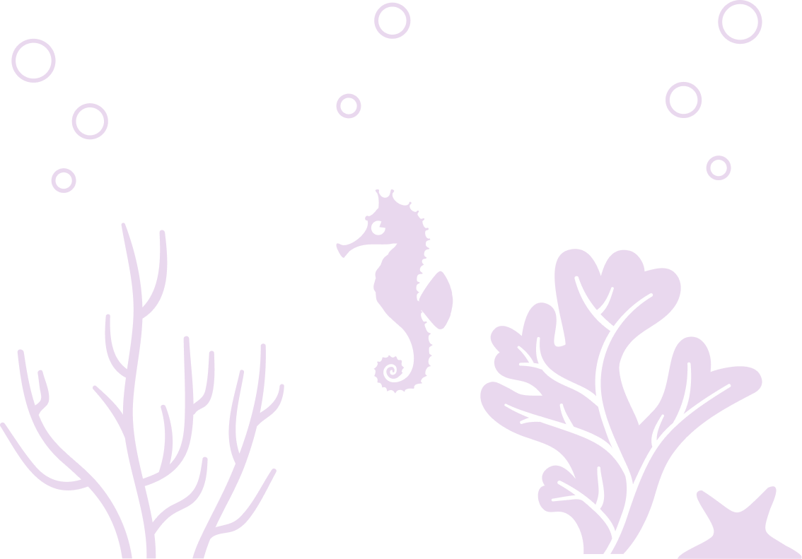 Unterwasserlandschaft Zeichnung
